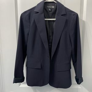 Navy blue blazer